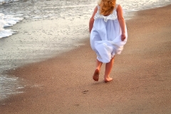 Footsteps in the sand