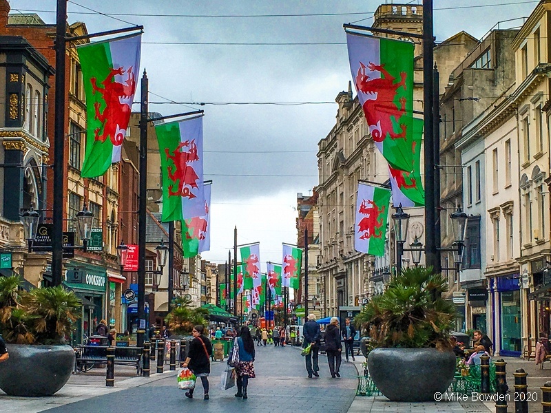 Glamorgan.  Cardiff, Wales.