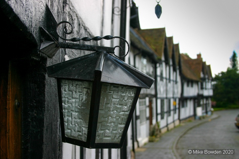 Warwickshire.  Warwick, Street scene.