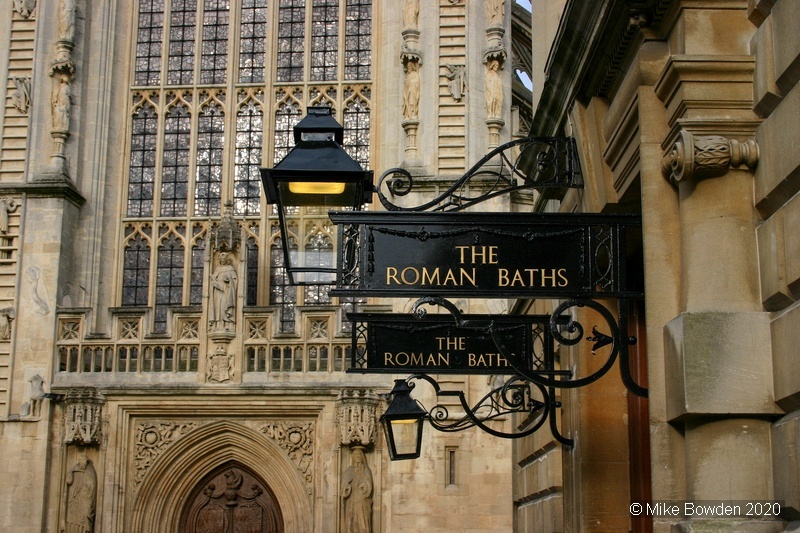Somerset.  City of Bath, Roman Bath.