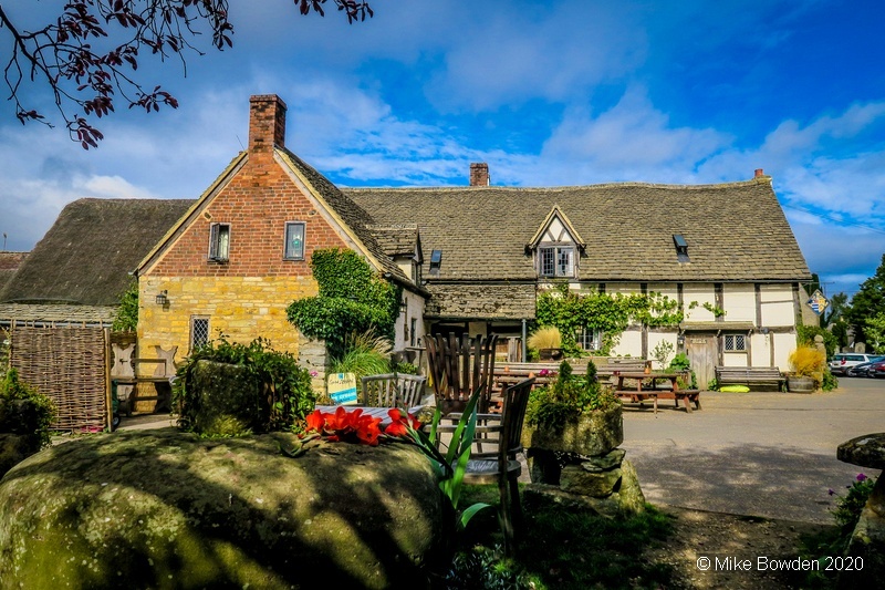 Worcestershire.  Cotswolds, The Fleece Inn, Bretforton .