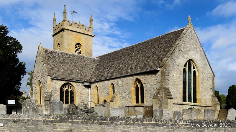 Worcestershire.  Bretforton Church..