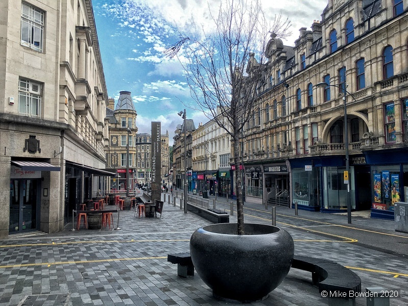 Gwent.  Newport Town Centre.
