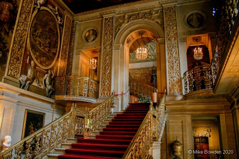 Derbyshire.  Chatsworth House.