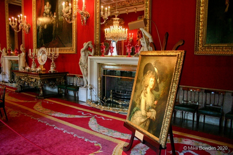 Derbyshire.  Chatsworth House.