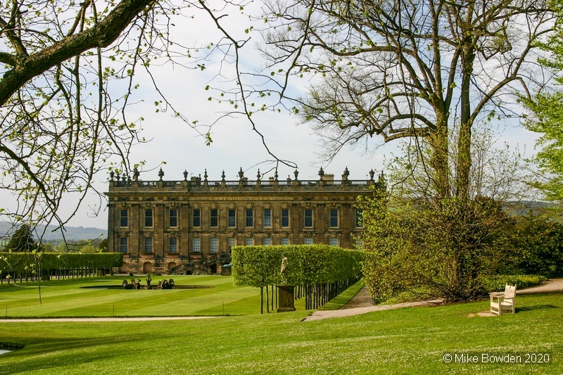 Derbyshire.  Chatsworth House.