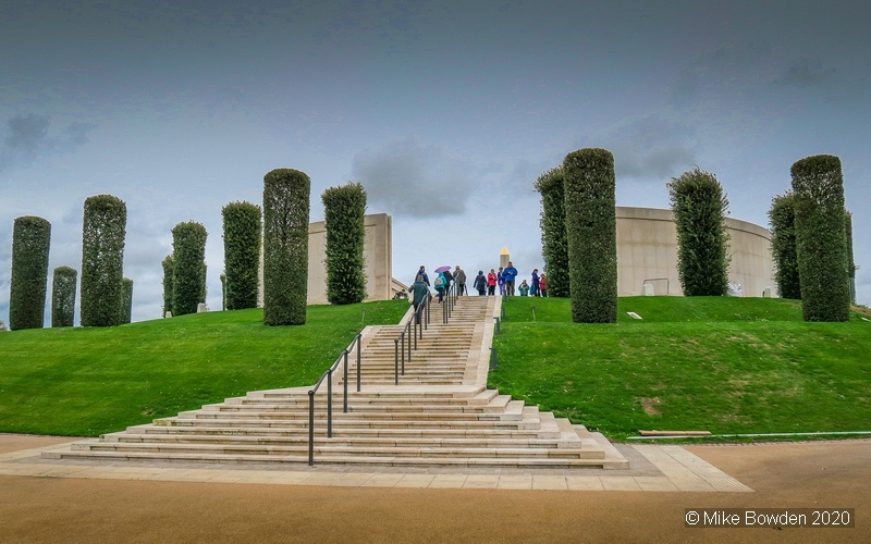 Staffordshire.  The National Memorial Arboretum.