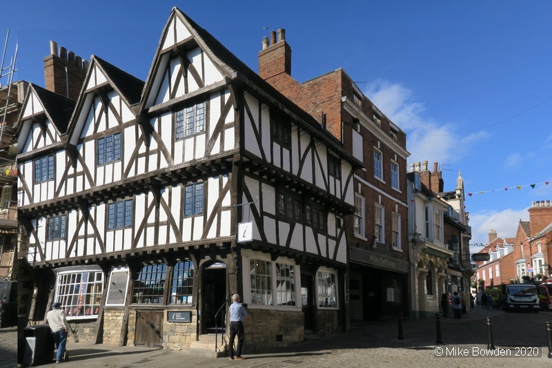 Lincolnshire.  Lincoln Cathedral area