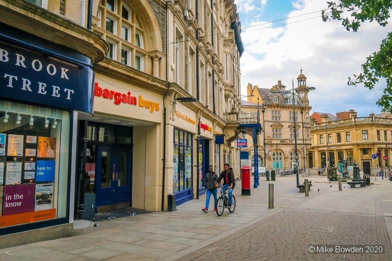 Gwent.  Newport,  town centre.