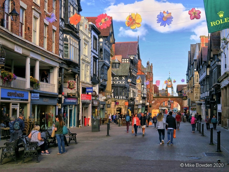 Cheshire.  Chester.