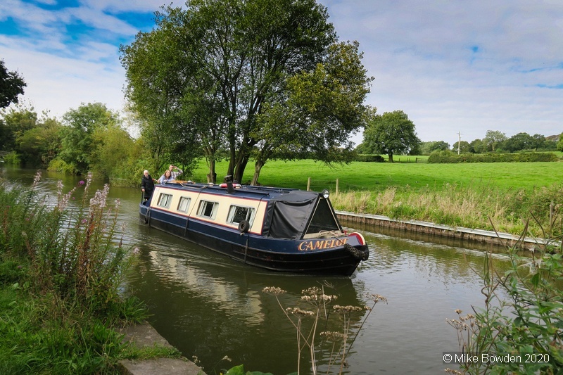 Cheshire.  The canal at Bollington