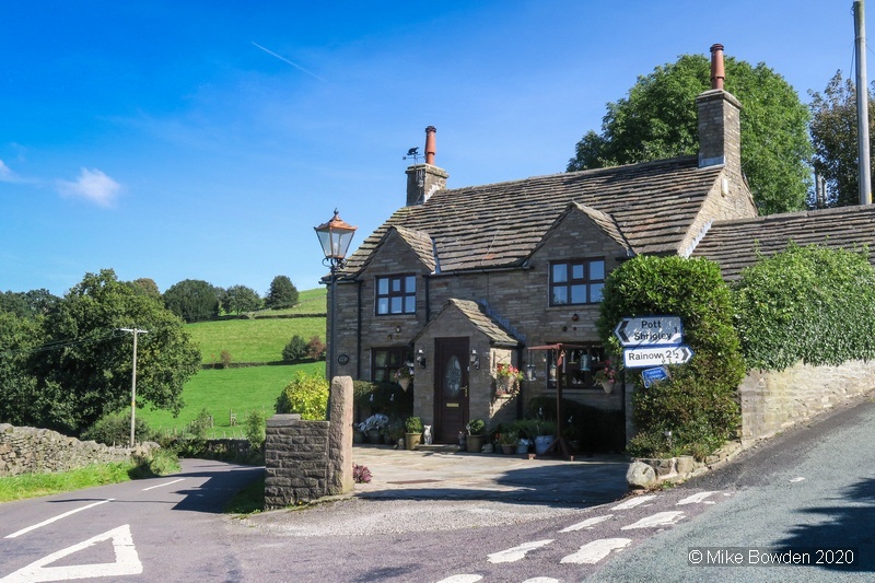 Cheshire.  The road to Bollington