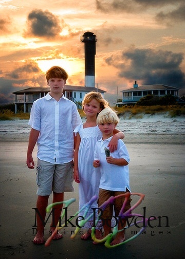 3_chilkdren_sunset_Sullivans_Island