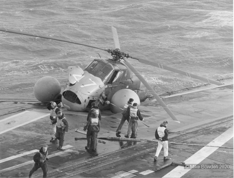 Crashed-Wessex-helicopter-on-Ark-Royal