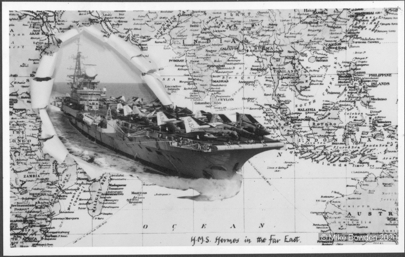 HMS-Hermes-in-the-Far-East