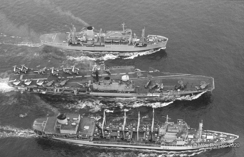 HMS-Hermes-rasing-1967