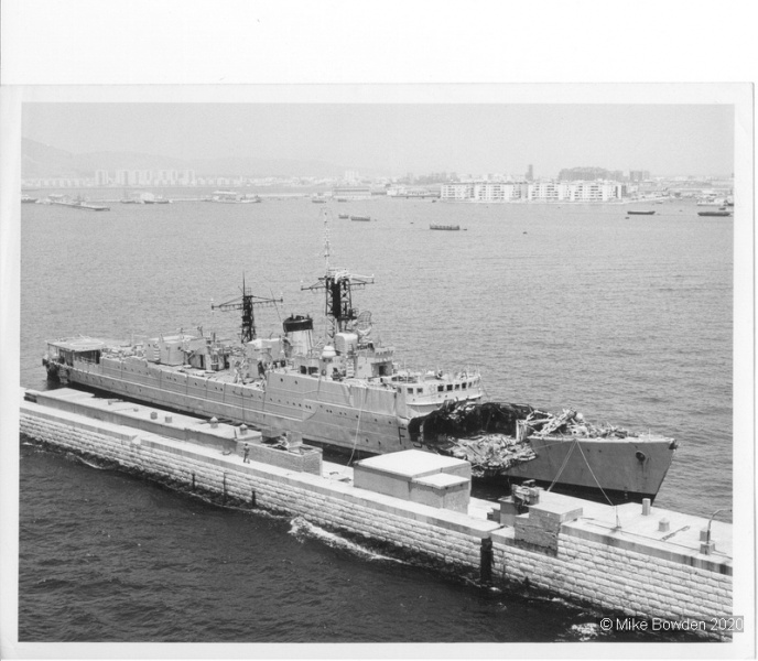 HMS-Undaunted-missile-target