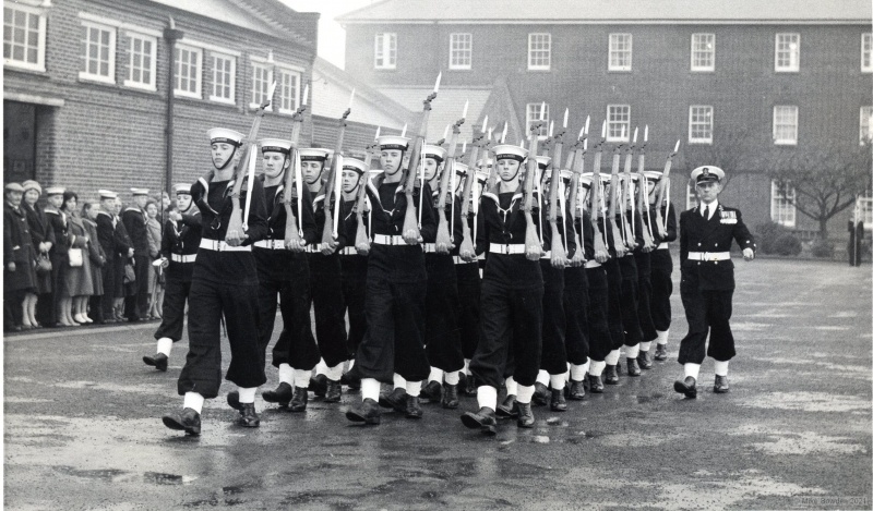 HMS Ganges Class guard 1961