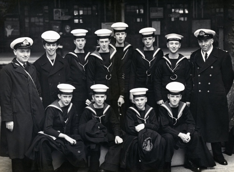 Sea cadet group.