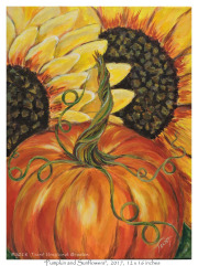 2017-11-04-Pumpkin-Sunflowers