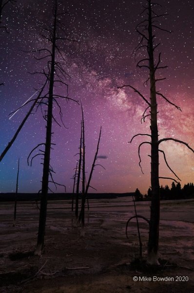 Yellowstone National Park.  Desolate