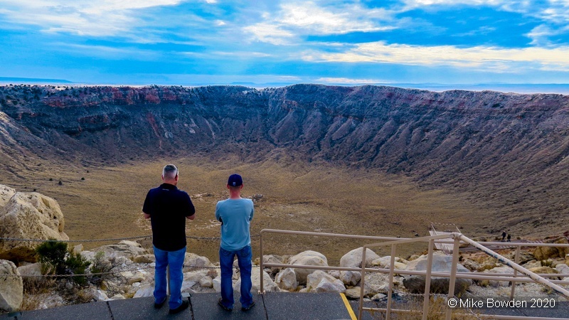 Arizona.  Meteor Crater.