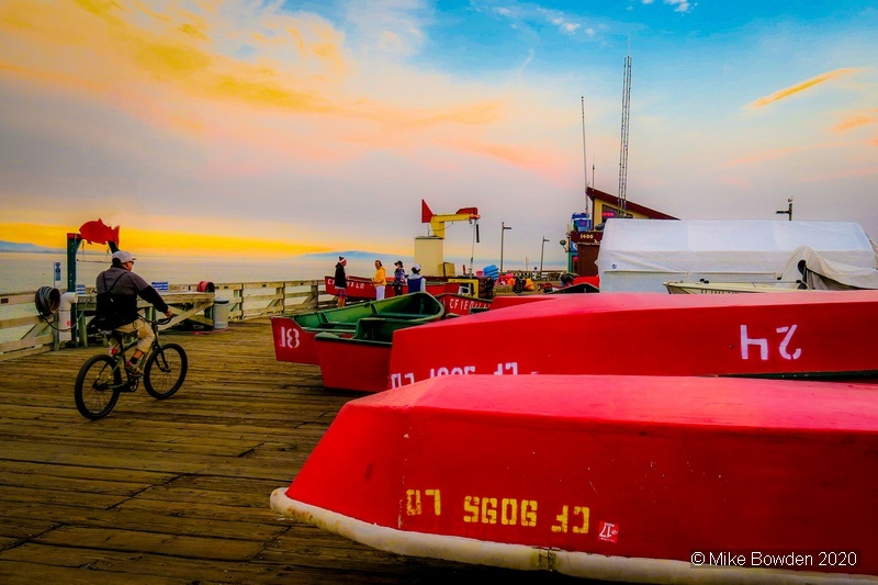 California.  Capitola. The Pier,