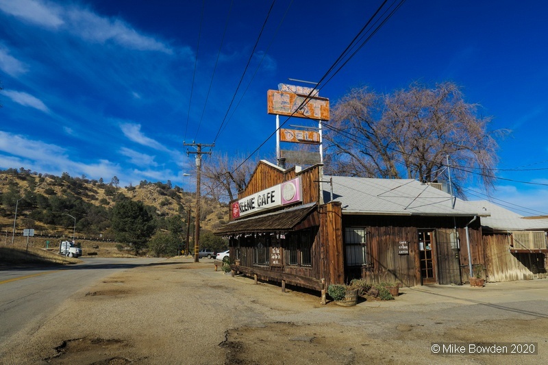 California.  Early Morning Breakfast On The Road.