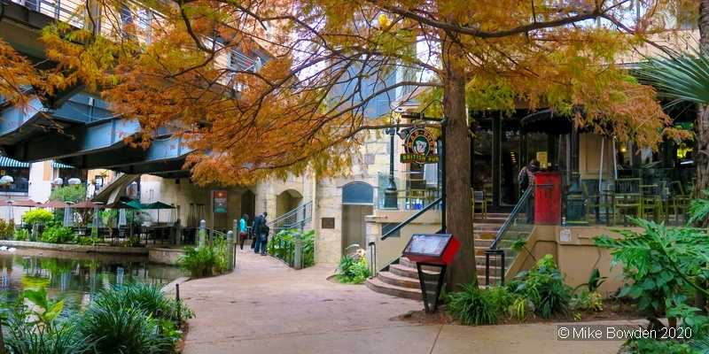 Texas.  The River Walk, San Antonio.