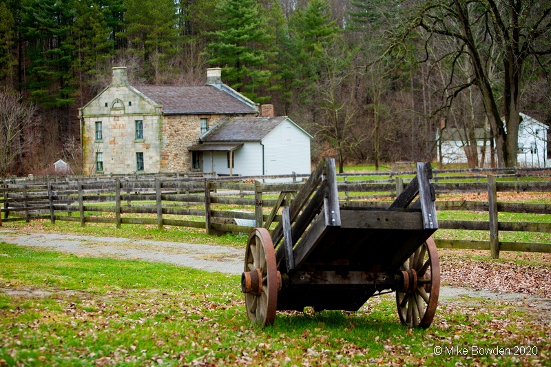 Ohio.  Farm land, Cuyahoga,